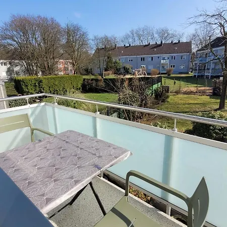 Apartmán Ruhig Gelegene 2-zi Fewo, Wallbox, Balkon *