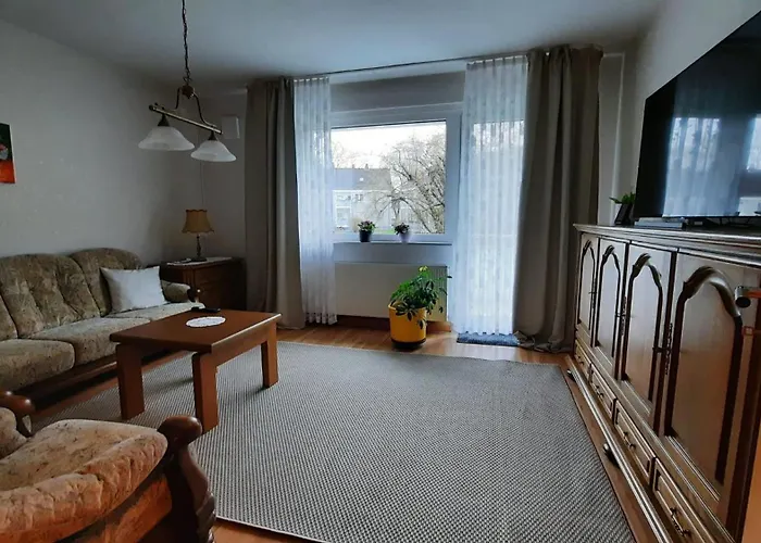 Ruhig Gelegene 2-zi Fewo, Wallbox, Balkon Lejlighed Essen